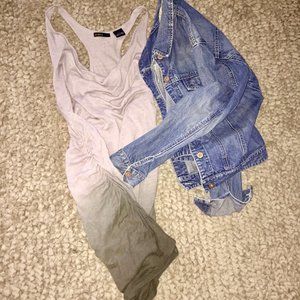 Press Ombre Racerback Knit Tank Dress